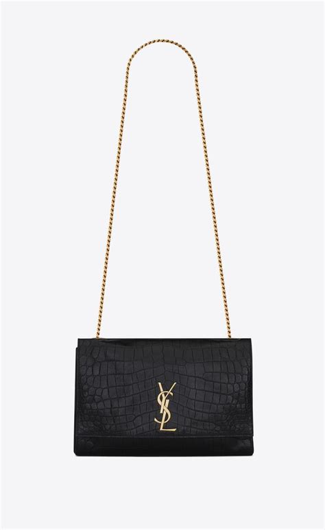 borsa ysl pelle di coccodrillo|Borse YVES SAINT LAURENT YSL .